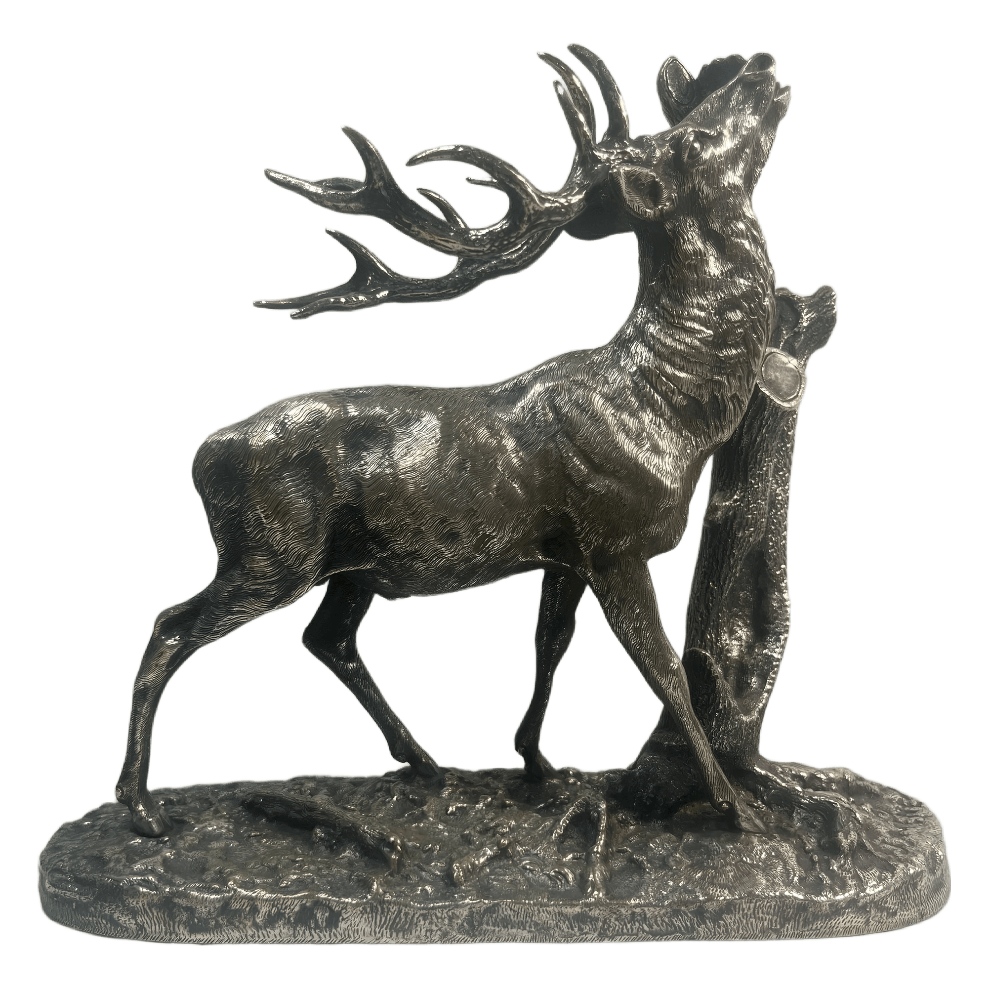 61d323a9-1769-43a5-a058-ad202497dd05 Stag Sculpture - Image 1